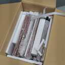 Outdoor Book Storage Box: Natural Wood Library Box with Reinforced Waterproof Roof, DIY Book Sharing Storage Box for Outside Neighborhoods Community Schools (Red Sloped Roof)