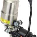 No.4707030060 ABS Pump Brake Booster Motor with Cylinder for Toyota 4 Runner for Lexus GX470 2003-2004 / 1Pcs Black Silver Tone