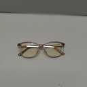 Madison Avenue Blue Light Blocking Glasses Anti Eyestrain UV Glare Blue Light Glasses for Women with Case, TV Phone Computer Gaming Eyeglasses (Coffee Brown)