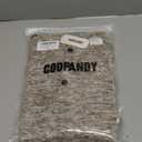 COOFANDY Men's Quarter Button Henley Sweater Casual Knitted Sweatshirt Mock Neck Thermal Fleece Pullover Sweater with Pocket (Light Khaki)