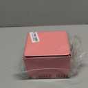 Zettokete MTG Commander Deck Box with Display Window & Dice Tray, Holds 100+ Double-sleeved Cards, Magnetic Card Holder & Dividers, Trading Card Deck Box for TCG Games, Pink & Black