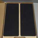 Portable Slant Board for Calf Stretching, 350 Lbs Weight Capacity, Adjustable Wooden Incline Board for Calf Stretcher, Physical Therapy Equipment for Leg, Knees, Heel, Ankle (Black)