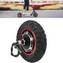 Bnineteenteam Electric Scooter Hub Motor, 10 Inch 48V 800W Pneumatic Tires Aluminum Alloy Hub Motor for Electric Scooter Enthusiasts