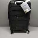 Samsonite Freeform 21-Inch Hardside Carry-On Luggage with Spinner Wheels - Hardshell Carry-On Suitcase - TSA, Airline-Approved - Expandable Hard Shell, Smooth Rolling Wheels for Lightweight Travel (Black)