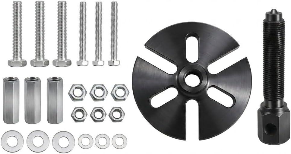 PP3072 Universal 6 Hole Flywheel Rotor Magneto Puller Tool for Suzuki RM80 RM85 Honda GX 160 270 340 390 ATV Snowmobiles Watercraft 09930-30211 w/6mm & 8mm Bolts