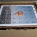 Wood 16x20 Picture Frame with 11x14 Mat Deep Brown, Display 11x14 with Mat or 16x20 Without Mat, Wood 16 by 20 Photo Frame, 16 x 20 Frame for Wall Hanging Display, Deep Brown