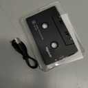 Arsvita Car Audio Bluetooth Wireless Cassette Receiver, Tape Player Bluetooth 5.0 Cassette Aux Adapter, Black