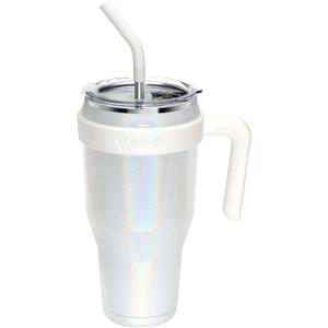 Zenbo 40 oz Glitter Tumbler with Handle, Leak-Proof Lid & Straw - Stainless Steel Insulated Cup, Keeps Cold for 34 Hrs, Car Cup Holder Compatible, Dishwasher Safe, BPA Free Zenbo 40 oz Glitter Tumbler with Handle, Leak-Proof Lid & Straw - Stainless Steel Insulated Cup, Keeps Cold for 34 Hrs, Car Cup Holder Compatible, Dishwasher Safe, BPA Free