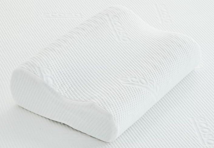 Ecosa Pillow | Supreme Comfort & Support | #1 Pillow for Comfort | Adjustable Height | Best for All Sleep Positions | Machine Washable Cover | 100 Night Sleep Trial, Standard Size: 38cm x 56cm Size within Travel Case