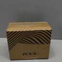 Natural Travertine Textures Napkin Holder, 6 Inches Paper Napkins Holder for House, Party, Restaurant, Hotel, Cafe, Bar, Paper Napkin Storage Dispenser for Dinner Table, Kitchen Countertop (Beige)