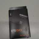 SAMSUNG 870 EVO 4TB 2.5 Inch SATA III Internal SSD (MZ-77E4T0B/AM) , Black