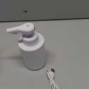 Automatic Soap Dispenser Liquid Touchless: 9oz White Plastic - Rechargeable Electric Smart Auto Hand Soap Dispenser - Dish Bathroom Kitchen