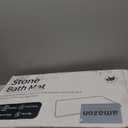 Stone Bath Mat Diatomaceous Earth Shower Mat Non-Slip Super Absorbent Diatomite Stone Mats for Bathroom Floor Quick-Drying Easy to Clean (24''*16'' Grey)