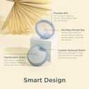Saalt Menstrual Disc Duo Reusable Period Disc for 12-Hour Protection BPA & Latex Free Easy Removal Soft, Flexible, and Comfortable