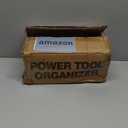 Power Tool Organizer, 7 Drill Holder for Tool Organizer, Storage and Organization for Garage, Heavy Duty Metal Tool Shelf Utility Rack for Cordless Power Tools Suitable for Pegboard/Workshop (26" 7 Slots)