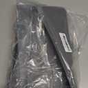 Pee Pad Holder for Dogs,Silicone Dog Puppy Pad Holder, 24 x 24 No Spill Raised Lip High Edge,Portable, Leak-Proof Mat Holder for Dog Training Pads,Square Potty Trays for Home Floor Protection (Dark Grey)