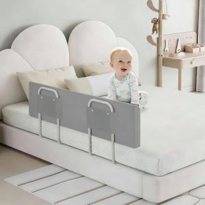 Baby Bed Bumpers for Toddlers Kids Bed,Baby Foam Bed Rail Guard for Elderly Adults,39inch Foam Padded Side RailSoft Safety Guard Rail for Kids,Side Rail for Queen King Twin Full Size