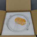 Embossed Ceramic Pasta Bowls, 42 oz Bowl Plates Set,9-Inch Large Serving Bowls Set of 4, Perfect for Pasta, Salad, Fruit, Sturdy&Stackable, Microwave & Dishwasher Safe (Arctic White)