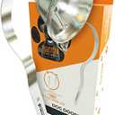 Mighty Paw Metal Dog Doorbell - Durable Bell Big Dog - Optimized Sound - Includes Doggy Doorbell Training Tips - Durable Sleek Silver Bell - Puppy Supplies - Pet Potty Training