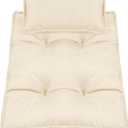 M&G House Newborn Photography Props Mattress Pillow Photography Accessories Baby Photoshoot Props Bed Mattress Bed Mat(Beige White)