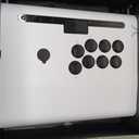 Victrix Pro FS Playstation Esports Fight Stick for PS4, PS5, PC, Durable Aluminum, Sanwa Denshi Buttons, Ergonomic Wrist Slope, Detachable Joystick, Tournament Grade for Fighting Games (White)