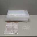 Large Clear Shoe Storage Boxes Stackable, 12 Pack Hard Plastic Shoe Storage Organizer with Magnetic Door, Shoe Container Sneaker Storage Display Case Fit up to US Size 12 Clear