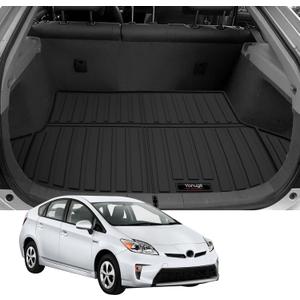 Custom Cargo Mats Trunk Liner All Weather TPE Protection Mat for 2004-2009 Toyota Prius Hatchback Accessories (for 2004-2009 Toyota Prius Hatchback)