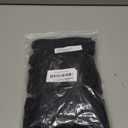 8 Pairs Kids Socks for Boys Girls Crew Dress Athletic Socks Soft Cotton Seamless Cushioned School Sock (12-14 Years, Black)