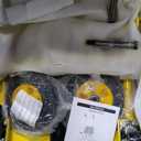 Hydraulic Material Lift, 440 LBS Capacity Pallet Truck Dolly, Lift Table, Fork Lift, 36 in Max Lift Winch Stacker, Multifunctional Hydraulic Hand Truck with Steel Platform Board, Adjustable Forks