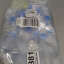 Henoyso 24 Pcs Snowflake Clear Gift Bags Princess Winter Party Favors Bag Valentines Plastic PVC Goodie Candy Treat Tote with Handle Gift Wrapping Supplies, 7.8 x 3.1 in (Blue Snowflakes)