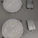 24 Packs 8 Inch Recessed LED Light: Ultra Thin LED Recessed Lighting with Junction Box, 3000K/4500K/6000K Selectable,Ceiling Light, High Brightness 1800LM Dimmable Canless LED Downlight (White)