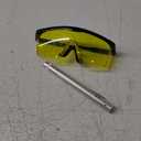 A/C Pro Certified A/C Pro Car Air Conditioner Stop Leak Detector Kit, Leak Detection Kit Detects O Ring and Hose Leaks, Includes Protective Glasses and Pen Light