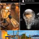 Outdoor String Lights Waterproof 300FT Patio Lighting for Outside Backyard