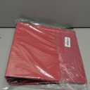 Samsill Durable 2 inch 3 Ring Binder, Made in USA, D Ring Binder, 100% Recycled Chipboard, Red