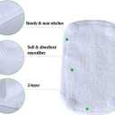 Teamoy Female Dog Diaper Pads, Reusable Doggie Diaper Wraps Liner Pads(Pack of 6), S