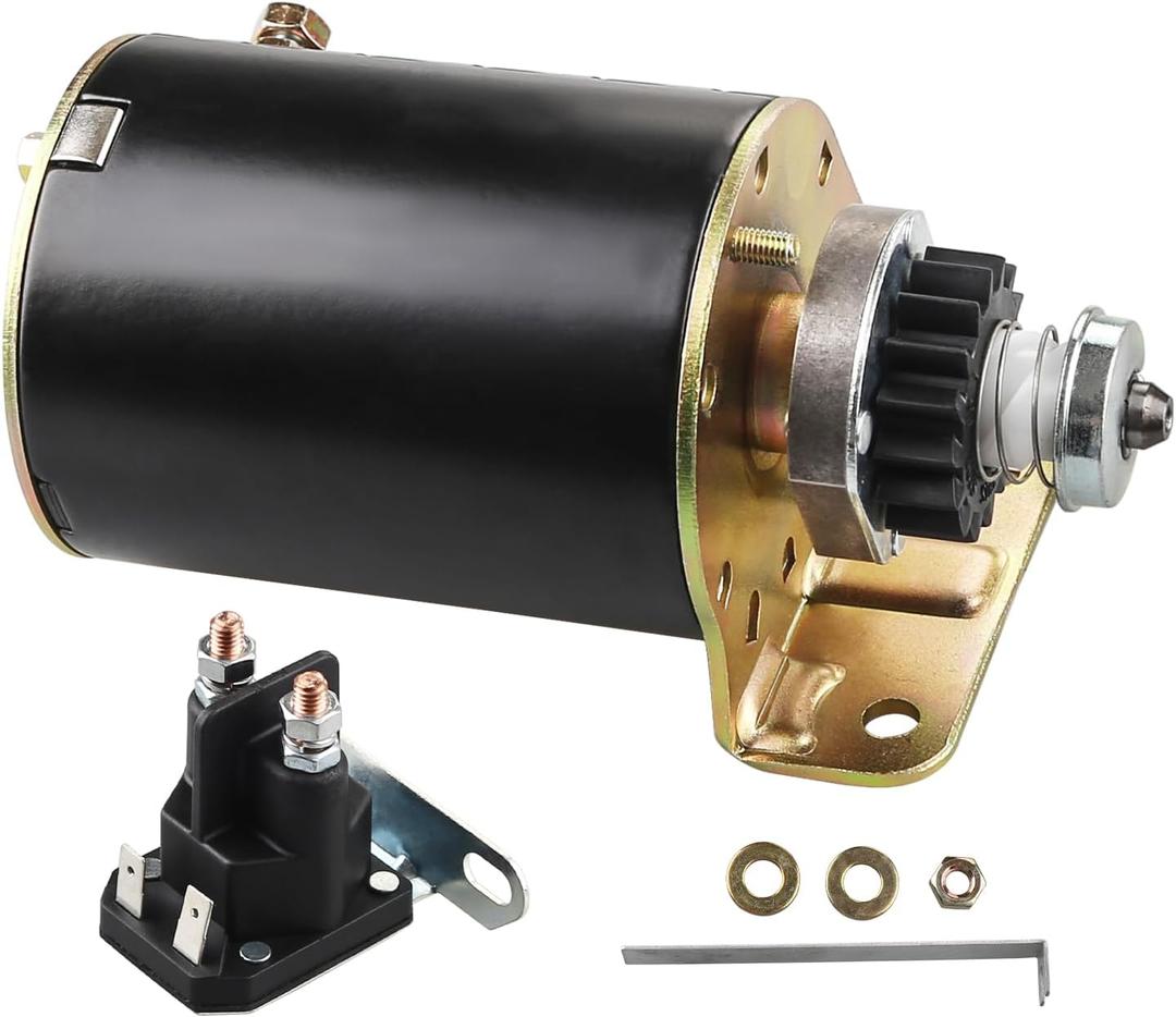 WATERWICH Compatible with Briggs & Stratton Starter 18HP-7HP Craftsman Lt1000 Lt2000 Yth2348 13an775s Engines 1972-2002 390838 391423 392749 394805 497594 497595 Lg497595 Se501880 693054