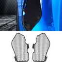 2PCS Black Side Intake Mesh Grilles Insert,OEM Style Aluminum Driver and Right Passenger Side Radiator Air Intake Vent Guards Mesh Set Accessories for Corvette C8 Stingray Z51 2020+