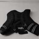 ZELUS Weighted Vest, 6lb/8lb/12lb/16lb/20lb/25lb/30lb Weight Vest with Reflective Stripe for Workout, Strength Training, Running, Fitness, Muscle Building, Weight Loss, Weightlifting (Black)