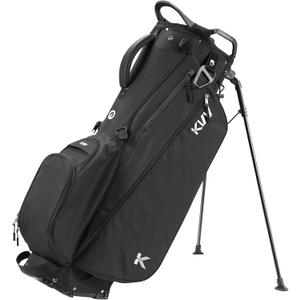 KVV Lightweight Golf Stand Bag with 7 Way Full-Length Dividers, 5 Zippered Pockets, Automatically Adjustable Dual StrapsElegant Design