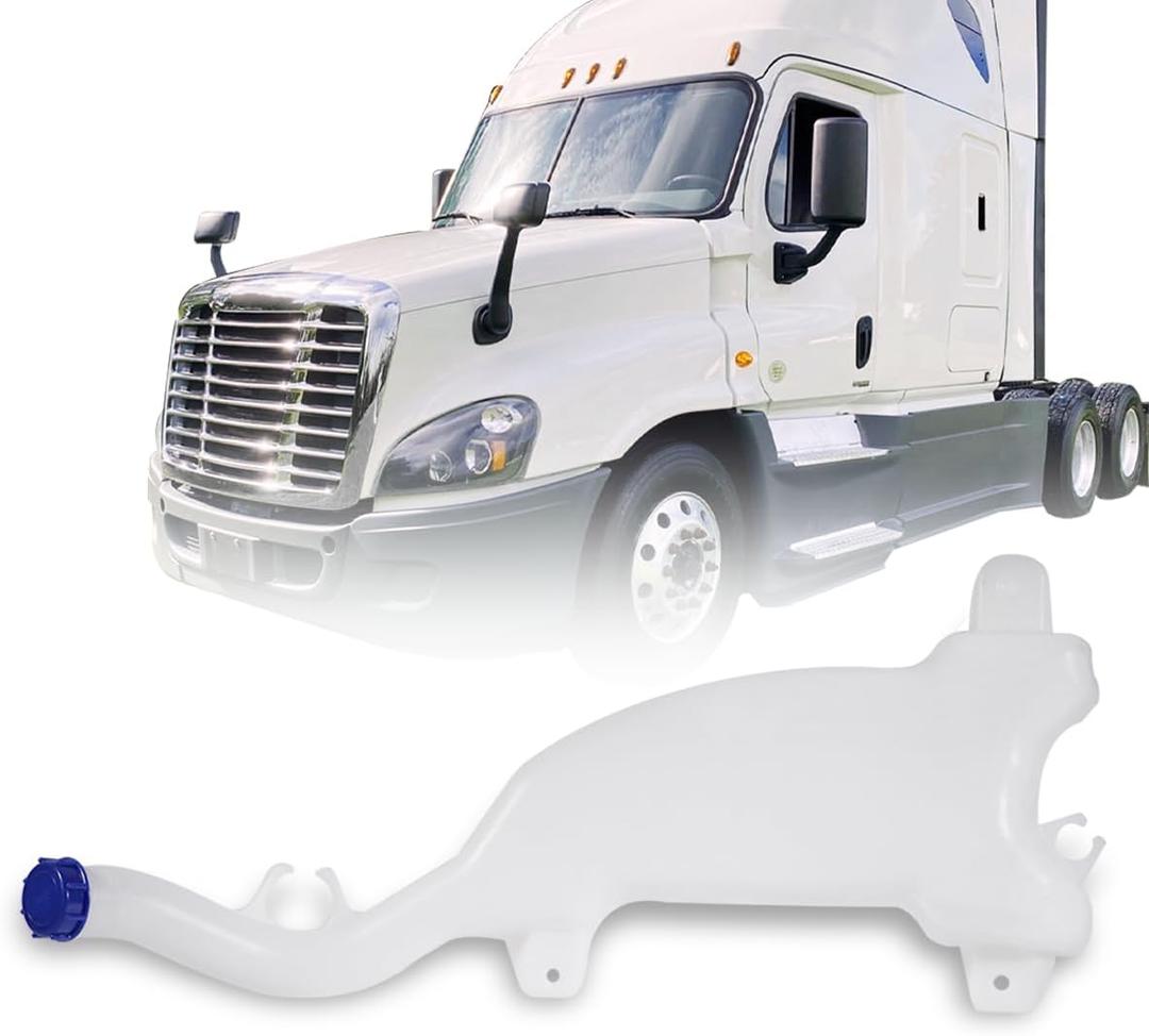 Front Washer Fluid Reservoir Compatible with Freightliner Cascadia 2008-2017