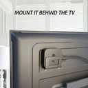 Monzlteck Adjustable Small Device Wall Mount Holder for Apple TV,ROKU,Router,Modem and Other Media Players