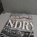 Laundry Room Rug Runner 20"X59" Brown Wood Non Slip Laundry Rugs and Mats for Laundry Room Decor Washable Runner Rugs for Farmhouse Kitchen Floor Laundry Bathroom Entryway Area Rugs (1'8" x 4'11" (Rectangular))