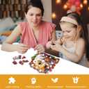 Qiuenisray Wooden Jigsaw Puzzles 500 Pieces-Hamster,16.5x16.9in,Royal,Wooden Puzzles for Adults,Unique Shape Animal Adult Puzzles,Irregular Wood Puzzles Best Gift for Adults and Kids Family Game