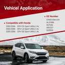 ABS Wheel Speed Sensor Front Left ALS1086 Compatible with Honda CR-V 2002 2003 2004 2005 2006 Sport Utility 2.4L, Front Driver Side Loction, Replaces 57455-S9A-013 57455S9A013