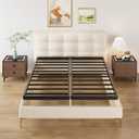 Lutown-Teen 2 Inch Split Queen Box Spring Low Profile, Heavy Duty Metal Bunkie Board Queen, Easy Assembly, Noise Free