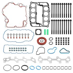 HS26157PT Head Gasket Kit with Bolts Set Timing Cover Gasket, Compatible with 2000-2003 Dodge Dakota Durango Ram 1500, 99-03 Grand Cherokee 4.7L V8 Engine, Replace# CS26157 ES71129