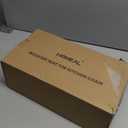 HOMEAL Toddler Booster Seat for Dining Table - Toddler Dining Cushion with Wipeable Surface -Booster Seat for Kitchen Chair with Easy-Install Straps - Breathable Fabric - Beige