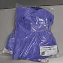 3 x Amazon Essentials Women's Active Sculpt High Neck Racer Back Sports Bra Tank - Discontinued Colors (1X, Cornflower Blue)