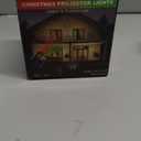 Christmas Projector Lights, ZBPP Star Show LED Lights Red and Green Outdoor IP65 Waterproof, 3 Modes RF Remote Control, Landscape Decoration for Xmas Yard Holiday Party