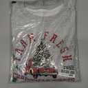 MYHALF Christmas Sweatshirts for Women 2025 Crewneck Christmas Trees Shirts Long Sleeve Xmas Holiday Sweater Tops Lightweight (Gray, XL)